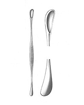 FERGUSSON, Gallensteinlffel, 21,5cm, doppelendig, Allgaier Instrumente, medishop.de