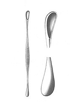 FERGUSSON, Gallensteinlffel, 22cm, doppelendig, Allgaier Instrumente, medishop.de