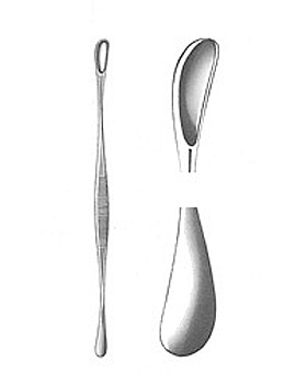 FERGUSSON, Gallensteinlffel, 23,5cm, doppelendig, Allgaier Instrumente, medishop.de