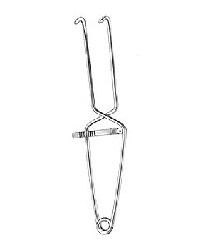 MILLIN, Blasenhalssperrer, 28cm, Allgaier Instrumente, medishop.de