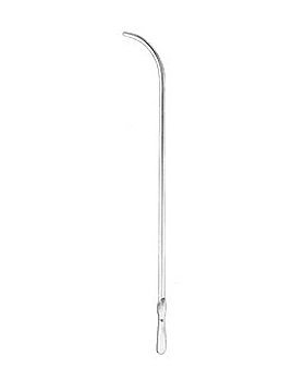 VAN BUREN, Dilatationsbougie, Charrière  36, gebogen, Allgaier Instrumente, medishop.de