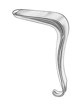 KRISTELLER, Scheidenspekulum und - halter, Figur 3, Material 18/8, Allgaier Instrumente, medishop.de