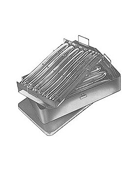 HEGAR, Uterus-Dilatatoren, doppelendig, Satz zu  8 Stck, in Metalletui, Allgaier Instrumente, medishop.de