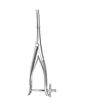 WYLIE, Uterus-Dilatator, 29cm, Mault. glatt, mit grad. Stellschraube, Allgaier Instrumente, medishop.de