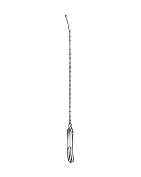 SIMS, Uterussonde, 32cm, cm-Einteilung, graduiert, starr, Allgaier Instrumente, medishop.de