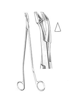 SCHUMACHER, Probeexzisionszange, 24cm, spitzes Maul, Figur 2, Allgaier Instrumente, medishop.de