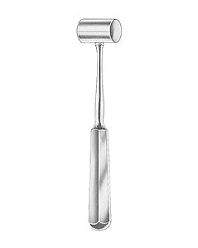 PARTSCH, Hammer, 18cm, bleigefllt, 22mm Durchmesser, 200 g, Allgaier Instrumente, medishop.de