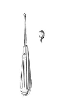 VOLKMANN, scharfer Lffel, 17cm, Figur 0, Allgaier Instrumente, medishop.de