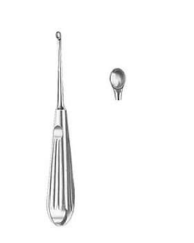 VOLKMANN, scharfer Lffel, 17cm Figur 1, Allgaier Instrumente, medishop.de