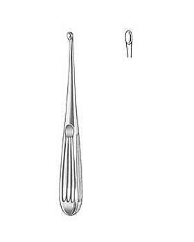 SPRATT, scharfer Löffel, 16cm, Figur 00, Allgaier Instrumente, medishop.de