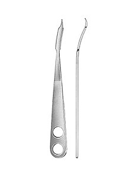 MINI-HOHMANN, Knochenhebel, 16cm, 6mm breit, Allgaier Instrumente, medishop.de