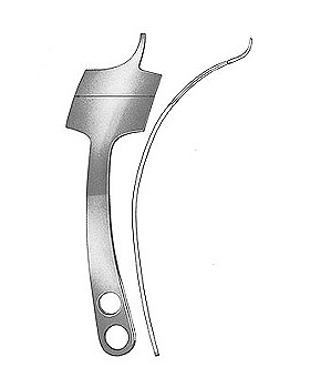 HOHMANN, Knochenhebel, 24cm, 70mm breit, Allgaier Instrumente, medishop.de