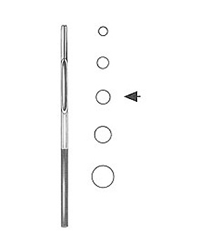 BUNNELL, Sehnenstripper, 15cm, Figur 3, Allgaier Instrumente, medishop.de