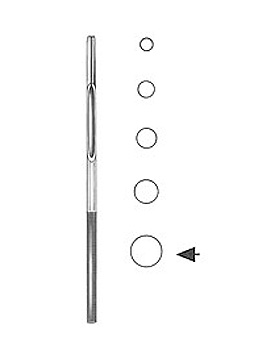 BUNNELL, Sehnenstripper, 15cm, Figur 5, Allgaier Instrumente, medishop.de
