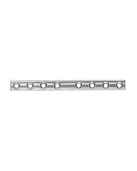 Knochenplatte für Druckosteosynthese, schmal, 202mm lang, 12-Loch, Allgaier Instrumente, medishop.de