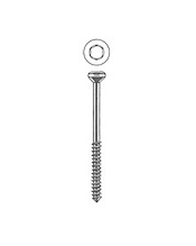 Malleolarschraube, 35mm lang, 4,5mm Durchmesser, Allgaier Instrumente, medishop.de