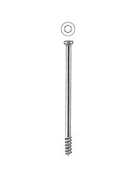 Spongiosaschraube, 70mm lang, Gewindelänge 16mm,  6,5mm Durch, Allgaier Instrumente, medishop.de