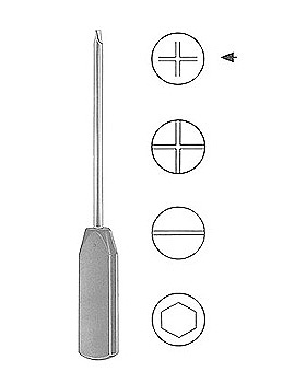 Schraubenzieher, fr Philipsschrauben 20cm, Allgaier Instrumente, medishop.de
