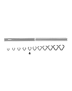 KUENTSCHER, Oberschenkelnagel, 10 x 340mm, Allgaier Instrumente, medishop.de
