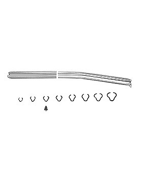 KUENTSCHER, Unterschenkel- und Oberarmnagel, 8 x 400mm, Allgaier Instrumente, medishop.de