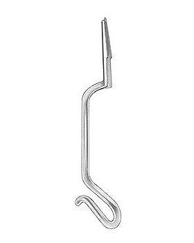 KUENTSCHER, Aufreiber, für Oberschenkel, mit Rinne, für Führungsspieß, Allgaier Instrumente, medishop.de