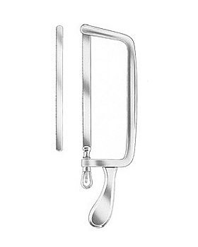 CHARRIERE, Amputationssge 35cm mit  2 Sgebltter, Allgaier Instrumente, medishop.de