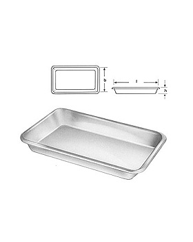 Mehrzweckschale, rechteckig, 230x155x30mm, Allgaier Instrumente, medishop.de