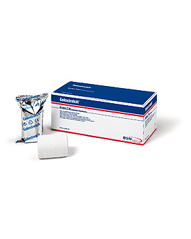 Gelostretch,  8cm x 7m, gebrauchsfertige Zink-Gel-Binde, 10 Stck, BSN medical, medishop.de