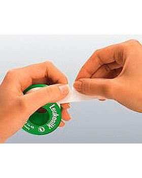 Leukosilk 5cm x 5m, Rollenpflaster, 6 Stück, BSN medical, medishop.de