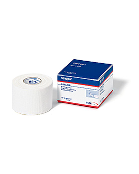 Strappal 4,0 cm x 10,0 m, unelastische Klebebinde, 24 Stück, BSN medical, medishop.de