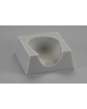 Fixier-Kopfteil 25x20x10 cm Rückenlage blank, Dr. Paul Koch, medishop.de