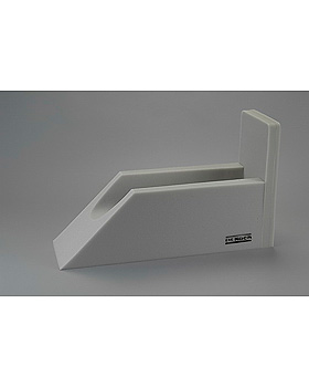 Schaumstoffhochlagerungsschiene 77x25x25cm, Ausschnitt ca. 58x14-17x10cm, Dr. Paul Koch, medishop.de