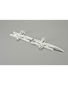 Fugelenkfesselpaar aus Leder mit Schnalle und Rie 31x9,5 cm, Dr. Paul Koch, medishop.de