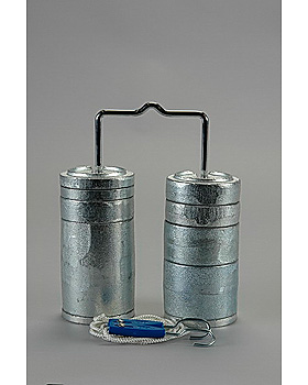 Gewichts-Satz 15 kg mit Extensionsseil 21812 00 verstellbar, Dr. Paul Koch, medishop.de