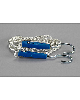 Extensionsseil, Perlon mit 2 Haken selbstarretiere 200 cm lang, verstellbar, Dr. Paul Koch, medishop.de