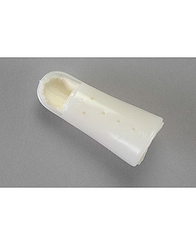 Stack-Schiene Größe 1 gepolstert, weiß, Fingerumfang 4 cm, Dr. Paul Koch, medishop.de