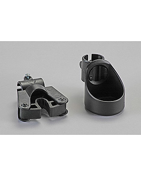 Gehsttzen-Halterung zur Montage am Rollstuhl, 22 mm, neue Ausfhrung, Restposten, Dr. Paul Koch, medishop.de