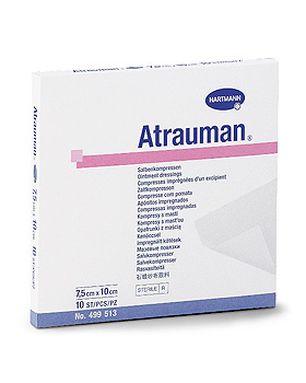 Atrauman  7,5 x 10cm, steril, einzeln eingesiegelt, 50 Stück, Hartmann, medishop.de