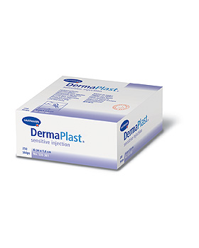 DermaPlast sensitive injection 4 x 1,6 cm, injektionspflaster, 250 Stck, Hartmann, medishop.de