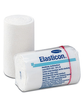 Elasticon 10cm x 5m, mit Verbandklammern, Restposten, Hartmann, medishop.de