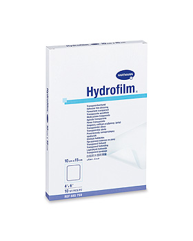 Hydrofilm steril, 10 x 12,5 cm, einzeln eingesiegelt, 100 Stück, Hartmann, medishop.de