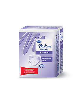MoliCare Mobile super Gre M, Hft-/Bauchumfang: 80-120cm, 14 Stck, Hartmann, medishop.de