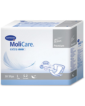 MoliCare Premium Soft extra Gre XS, Hft-/Bauchumfang: 40-60cm, 30 Stck, Hartmann, medishop.de
