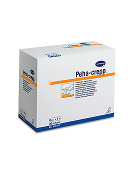 Peha-crepp Fixierbinde 12cm x 4m, einzeln eingesiegelt, 20 Stück, Hartmann, medishop.de