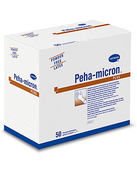 Einmal-OP-Handschuhe Peha-micron plus powderfree, steril, Gre 8,0, paarweise eingesiegelt, 50 Paar, Hartmann, medishop.de