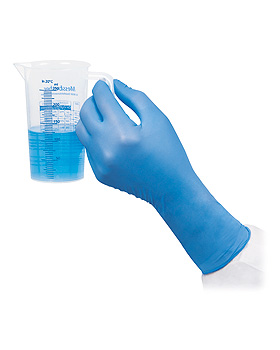Untersuchungshandschuhe Peha-soft nitrile guard puderfrei, latexfrei, unsteril, Gre M, 100 Stck, Hartmann, medishop.de