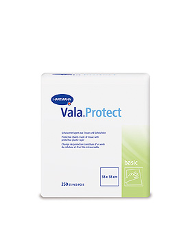 ValaProtect basic Einmal-Schutzunterlagen, 38 x 38 cm, 250 Stck, Hartmann, medishop.de