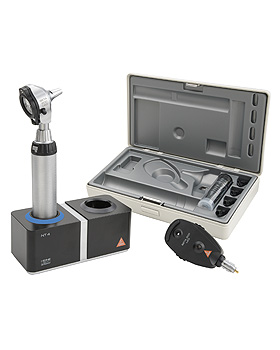 Diagnostik Set HEINE BETA 200 F.O. LED, mit Ladegriff, Ladeger�t, Tips, Lasergravur, Heine Optotechnik, medishop.de