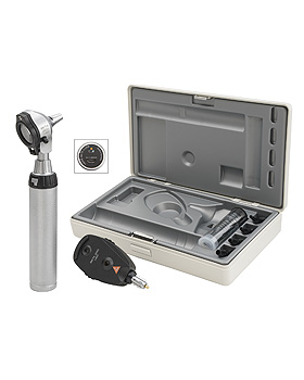 Diagnostik Set HEINE BETA 200 F.O. LED, mit USB Ladegriff, Kabel, Netzteil, Tips, Gravur, Heine Optotechnik, medishop.de