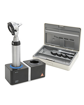 Otoskop HEINE BETA 200 F.O. LED, mit Ladegriff, Tips, Ladegert, Heine Optotechnik, medishop.de